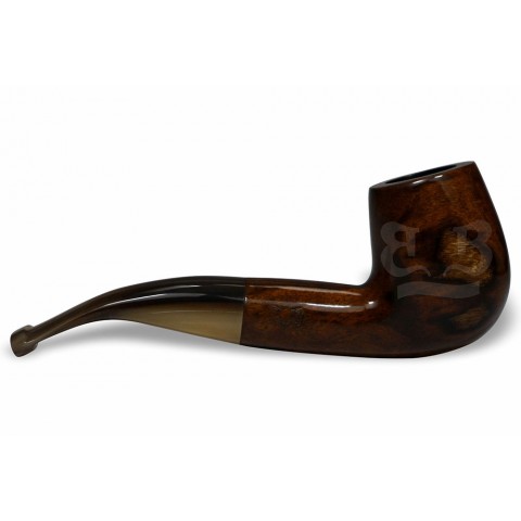 Cachimbo Elite Curvo (Filtro Permanente) Piteira Chifre - 0147-21